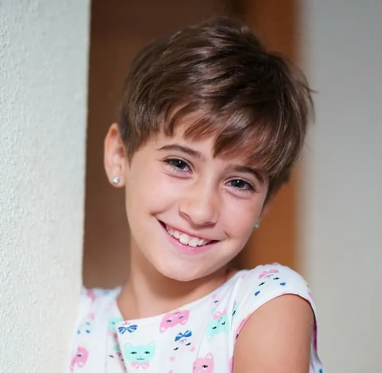 pixie haircut for little girls