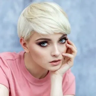pixie with bangs