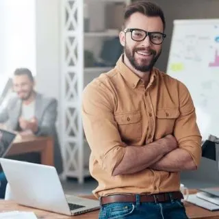 men with professional beard