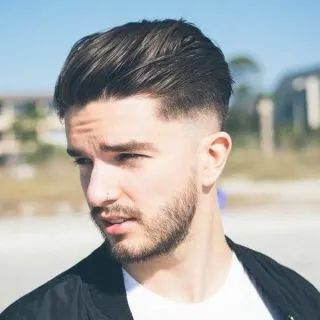 quiff fade