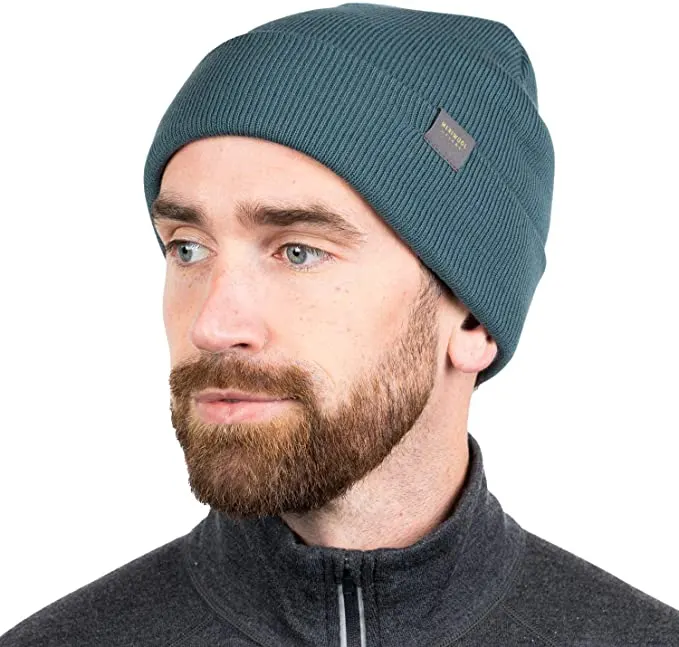 Ribbed Wool Beanie