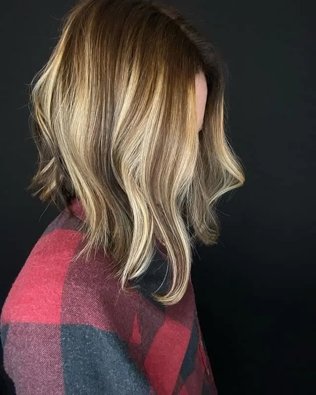 short back long front thick hair