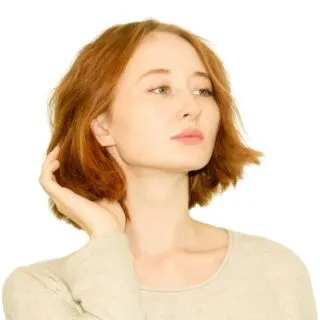 short ginger bob