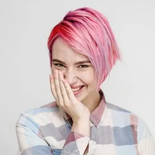 short layered bob