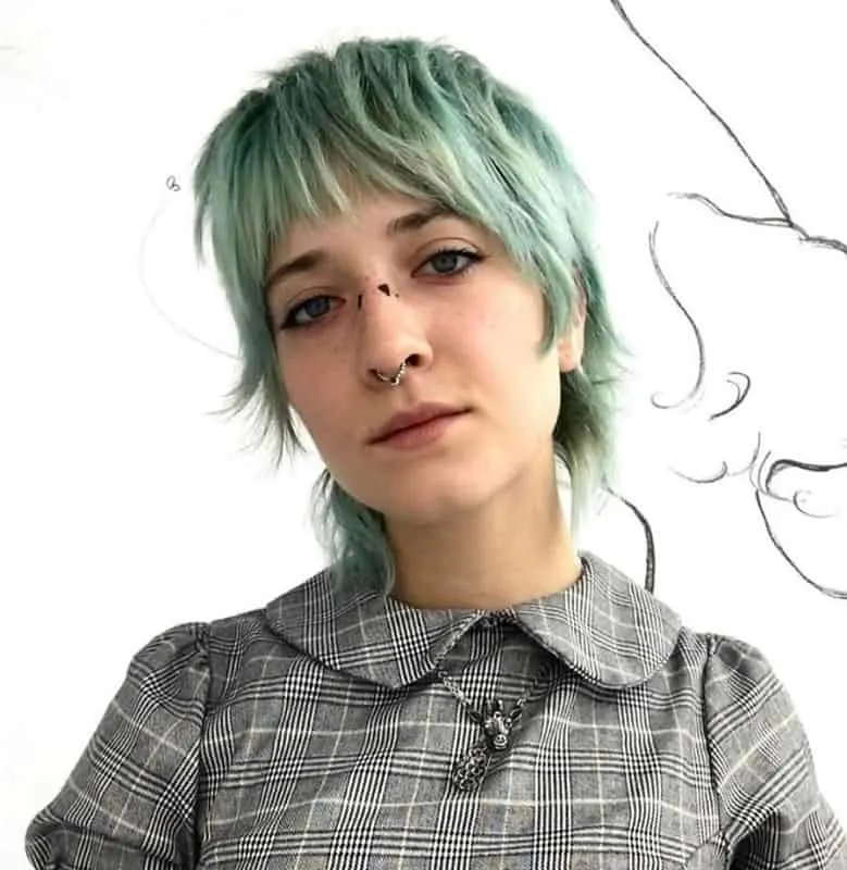 short shaggy haircut for fine hair