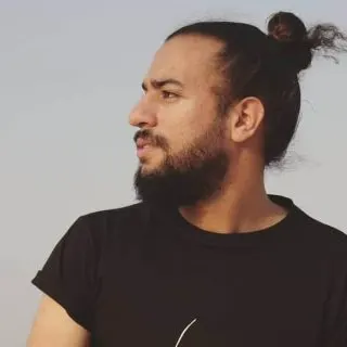 slick back bun for men