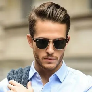 Taper Fade Comb Over Hairstyle