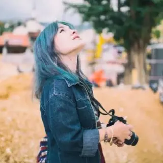 teal ombre hair for women