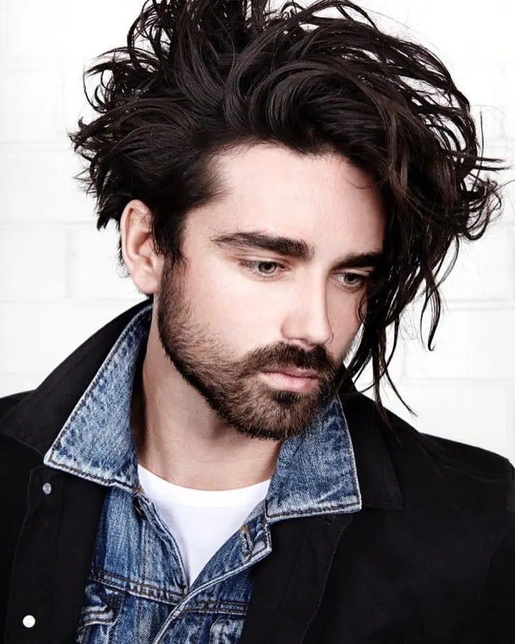 Texture hairstyle for men