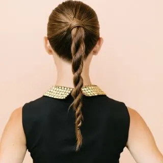 twisted ponytail for women