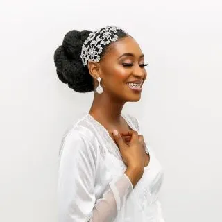 updo for black women