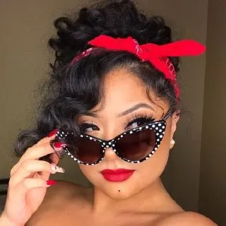 updos for short curly hair