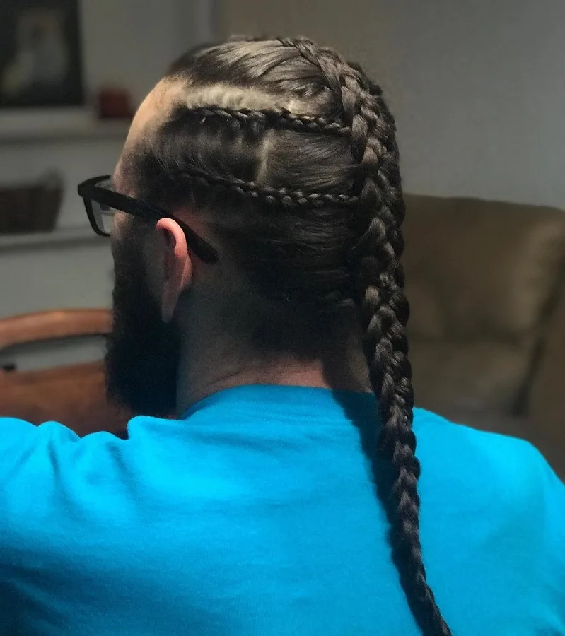 viking braids for men