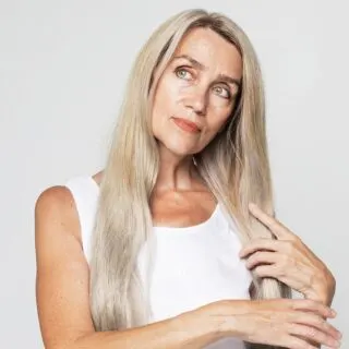 ways to get rid of yellow in gray hair with peroxide