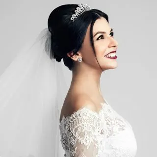 wedding hairstyle for straight hair