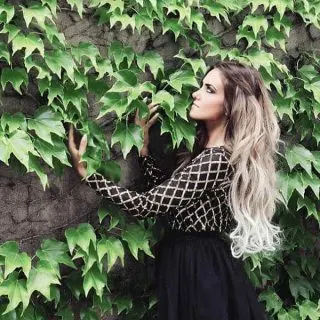 white ombre hairstyles