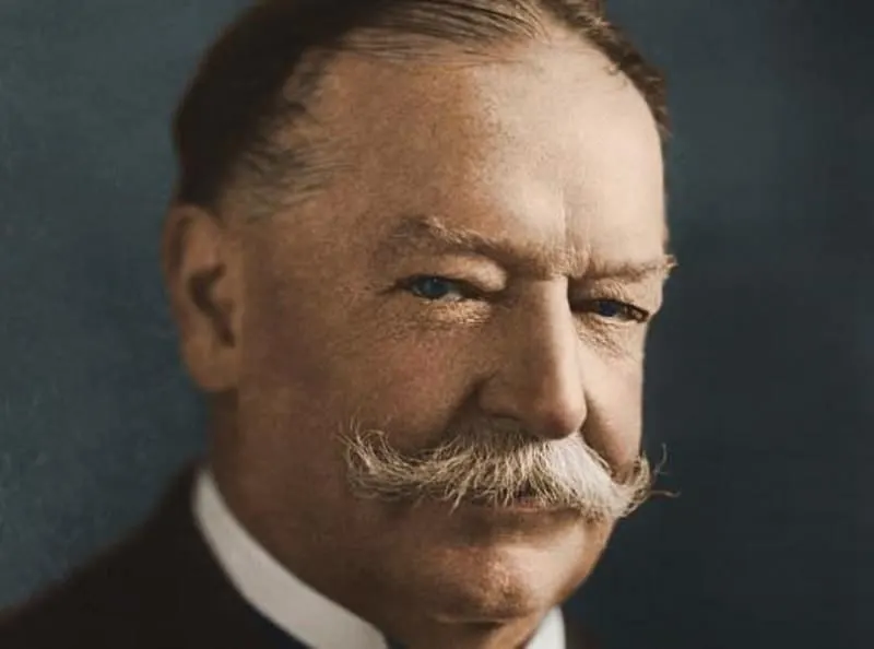 william howard taft mustache